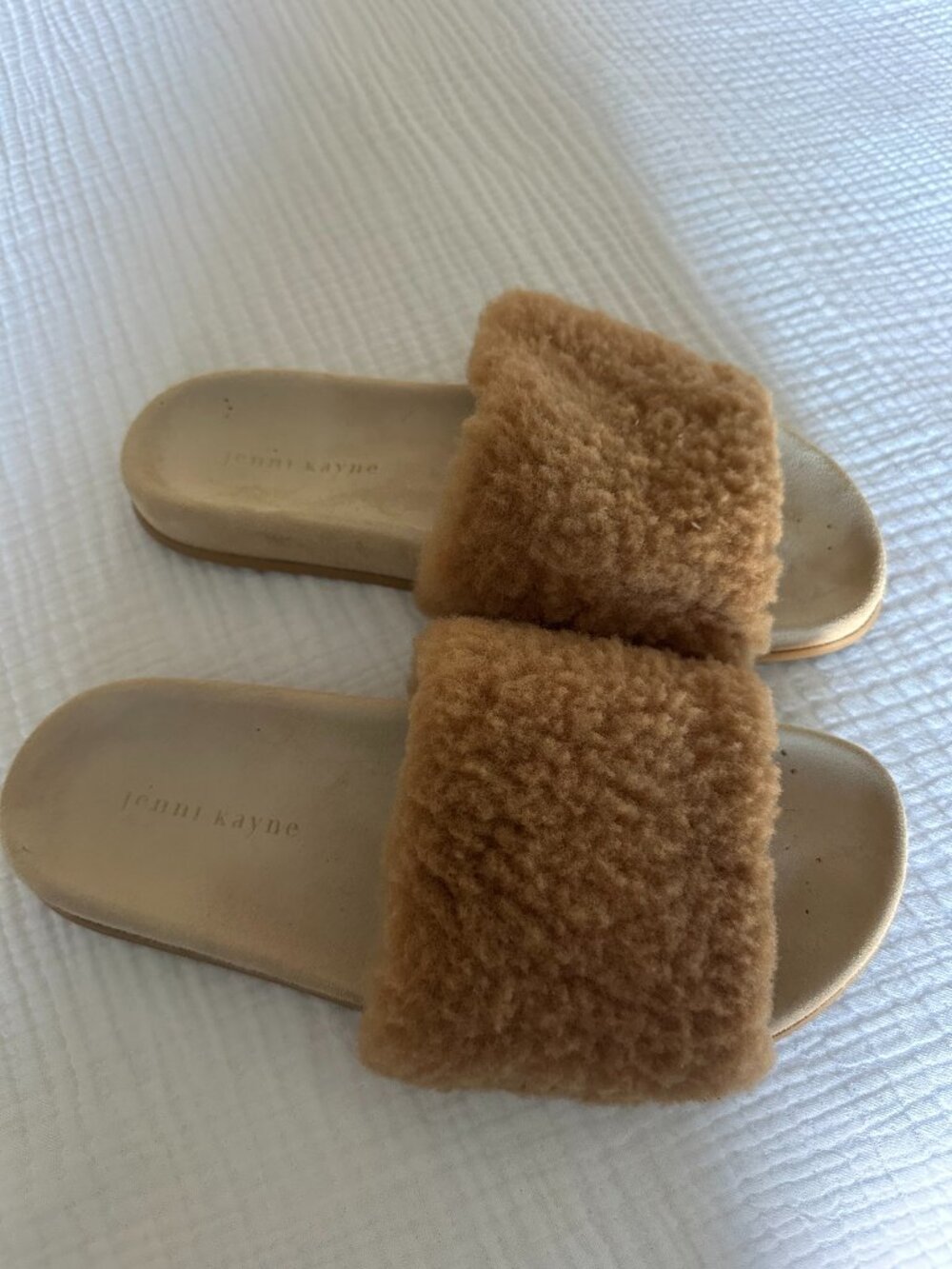 Jenni Kayne Shearling Slide Sandal Women’s Sz 39